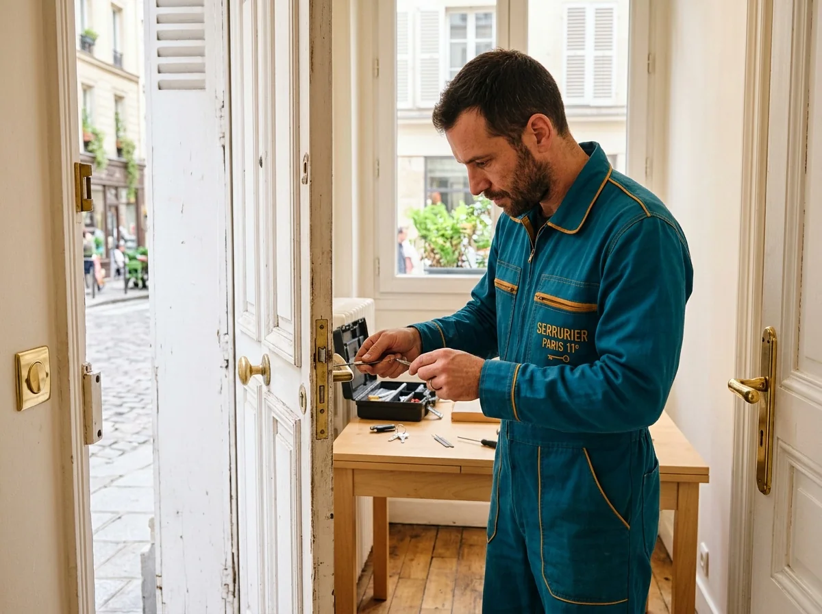 Réparation de serrure à Paris 11e
