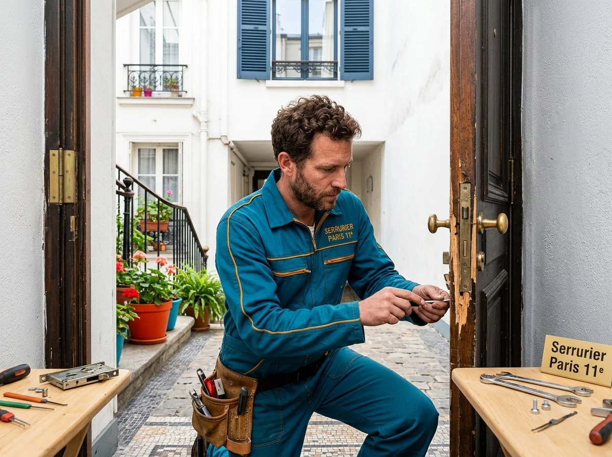 Dépannage urgent de serrure à Paris 11e